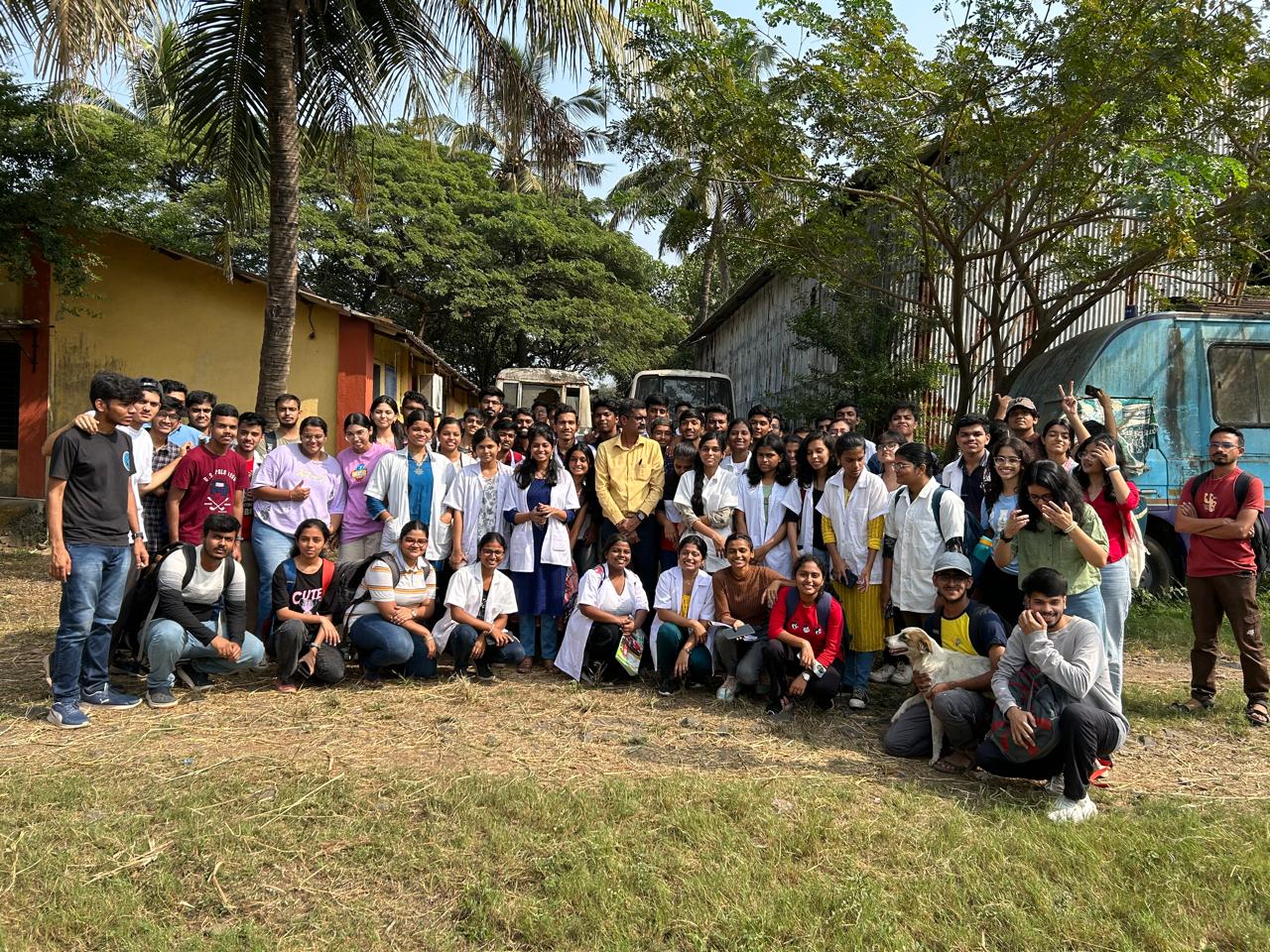Students at Livestock farms